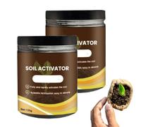 Activateur Soil Pro, engrais professionnel pour farine d'os, trésor activé par le sol, activateur de sol organique et engrais pour plantes, pelouses et jardins (2 PCS)