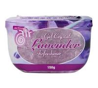 Active Air Désodorisant Gel Parfum Lavande 150g Violet pour Voiture ou Salle de Bain
