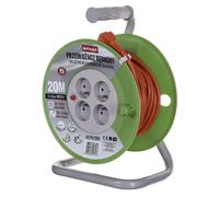 ActiveJet aje-pb/20m Socle multiple 4 sorties AC Indoor Gris, Lime