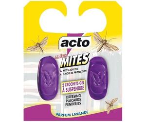 Acto crochet spécial mites textile x 2