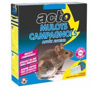 ACTO | MULOTS - CAMPAGNOLS APPÂT Avoine | Élimine Les mulots et Les campagnols des Champs. | 150G | MULOT2