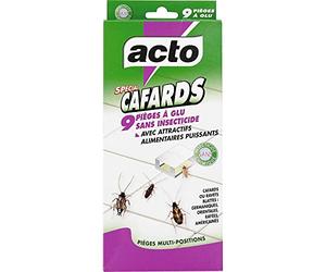 ACTO | PIÈGES SPÉCIAL CAFARDS | Contre les blattes, cafards ou ravets | ACAF4