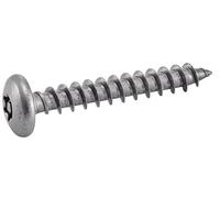 Vis à bois cylindrique 6 lobes inviolable ACTON inox A2 pour penture - 62813