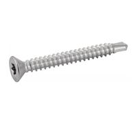 ACTON Vis autoperceuses tête fraisée six lobes - Inox A2 4,8x50 mm - Boîte de 200 - Vis, pointes, boulons