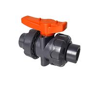 ACVACV Vanne À Rotule True Union PVC avec Port Complet, Soupape À Bille À Double Intermédiaire UPVC 4 Points 6 Points 1 Pouce DN15 20 25(DN100 Inner Diameter 110mm)