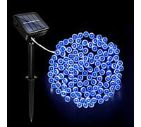 Acxilexy Guirlande Lumineuse Solaire Exterieure, 22M 200 LED Guirlande Solaire Exterieur Étanche, 8 modes d'Éclairage Lampe, Fil de Cuivre Décoration Lumière pour Jardin Terrasse Noël Fête