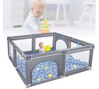 ACXIN Baby parc parc barrière centre d'activité filet tente parc avec base antidérapante aire de jeux portable sécurité (180 x 150 cm)