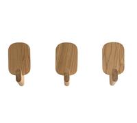 Ad Hook Wall hook Crochet mural 3 Set bois massif Zeitraum - ZEITRAUM AD HOOK EICHE