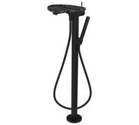 Ada mitigeur de bain sur colonne tablette npbec 203 mm pvd noir/marbre noir - LAUFEN HF506781516060