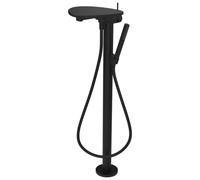 Ada mitigeur de bain sur colonne tablette npbec 203 mm pvd noir/noir mat - LAUFEN HF506781513060