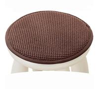 adadvo Coussin pour Tabouret de Bar Rond Coussins Ronds Antidérapants pour Chaise de Salle à Manger, Jardin, Maison, Intérieur et Extérieur(U4,25cm)