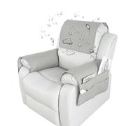 adadvo Housse D'appui-tête De Canapé Antidérapante Et Imperméable, Housse De Protection Accoudoir De Canapé en Forme De L(X9,1 Seater 3PCS_68 X 43 CM)