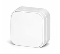 ADAKAT Interrupteur en saillie Blanc, Bouton-poussoir, Rocker, ON-ON-OFF, Blanc