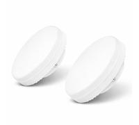 ADAKAT Lot de 2 ampoules LED GX53 3 W, blanc chaud 3000 K