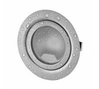 ADAKAT Spot encastrable entièrement en métal IP44 G4 12 V, couvercle en verre