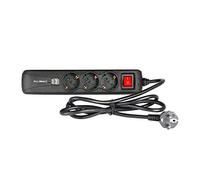 Adam Hall Accessories 8747 S 3 USB - Multiprise Secteur 3 Prises avec interrupteur et 2 ports de charge USB