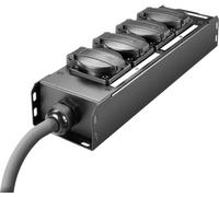 Adam Hall Accessories PRO PORT 4 CEE - Distributeur d'alimentation 4 prises certifiées IP54 - Prises multiples