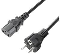 Adam Hall Cables 3 STAR PKD 0050 - Câble d'alimentation Adam Hall® IEC C13 x CEE 7/7 0.5 m - Câbles d'alimentation IEC