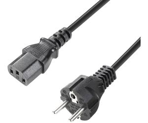 Adam Hall Cables 3 STAR PKD 0300 - Câble pour appareil froid 3 x 0,75 mm² 3 m - Câbles d'alimentation IEC