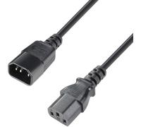 Adam Hall Cables 4 STAR PLK 0200 - Câble d'alimentation Adam Hall® IEC C13 x IEC C14 2 m - Câbles d'extension d'alimentation
