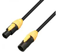 Adam Hall Cables 8101 TCONL 0300 X - Câble Power Link 3 m certifié IP65 - powerCON TRUE1® et câbles de raccordement au réseau électrique