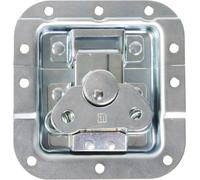 Adam Hall Hardware 17284 - Fermeture Papillon médium avec Passage de Profilé Cuvette 12 mm - Serrures