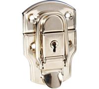 Adam Hall Hardware 1908 - Fermeture Grenouille médium Serrure Intégrée nickel - Serrures