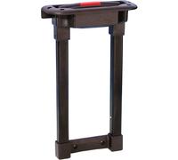 Adam Hall Hardware 34731 - Poignée Télescopique Encastrable 2 Barres longueur 395 - 870 mm - Accessoires construction de malles