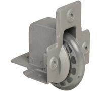 Adam Hall Hardware 37551 S - Roulette d'Angle à Bandage Souple 75 mm - Roulettes