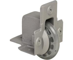 Adam Hall Hardware 37551 S - Roulette d'Angle à Bandage Souple 75 mm - Roulettes
