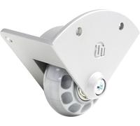Adam Hall Hardware 37600 S - Roulette d'angle 48 mm Fixation alu moulé sous pression - Roulettes