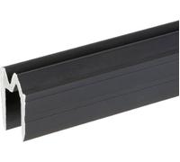Adam Hall Hardware 6103 BLK - Profilé Hybride d'Emboîtement aluminium noir pour matériau 9,5 mm - Profilés en aluminium
