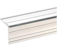 Adam Hall Hardware 6110 - Profilé Cornière aluminium 33 x 33 mm avec Rainure pour Têtes de Rivets - Profilés en aluminium