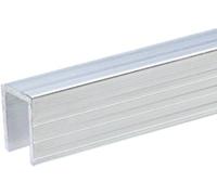 Adam Hall Hardware 6240 - Profilé de recouvrement en aluminium pour paroi de séparation de 9,5 mm - Profilés en aluminium