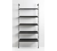 Adam Wood Étagère medium frêne noir Kartell - 8058967309867