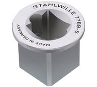 Stahlwille Carré adaptateur 7789-5 – longueur 15,5 mm, diamètre 29 mm, 3/8" M 1/2"
