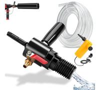 Adaptateur 1 1/4" UNC vers SDS Plus avec arrosage automatique, injection d'eau incluse, 4m tuyau + pompe. Pour couronnes diamant, carotteuses et alésoirs SDS Plus