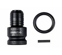 Adaptateur 1/2" à 1/4" METABO 628837000 - Pour visseuse à choc E6,3 - 3 pièces