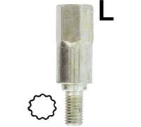 Adaptateur 11 dents - Se monte avec notre renvoi d'angle universel 1602042, élagueuse 1603093 et lamier universel 1801000