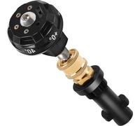 Adaptateur 6 en 1 pour nettoyeur haute pression avec raccord rapide en laiton de 1/4 pouce