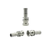 Adaptateur à came inox304, raccord débranchement rapide 1/2"-2" | Raccord camlock en acier inoxydable, connexion rapide for transfert fluide(1pc-E Type,SUS 304_3/4")