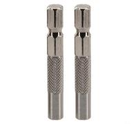 Adaptateur à tige hexagonale de 6,35 mm à 4 mm pour tournevis électriques et perceuses - Construction métallique 45 mm Taille Outil de poche de réparation automobile