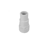 Adaptateur à visser 1-1/2 - emboîter Diam 32/38 mm pour tuyau flottant de piscine - Blanc