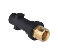 Adaptateur AG vers sortie pour nettoyeur haute pression, M22, trou intérieur 14 mm, dimensions de la grille 1,5 mm, compatible avec les systèmes de raccordement Karcher K2, K3, K4, K4, K6, K7