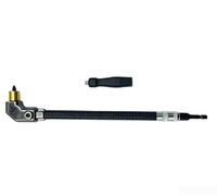 Adaptateur Angulaire Flexible 300mm Embout 1/4 Acier | Acier haut , interface 1/4, changement rapide, reach 300mm, pour idéal murs étroits