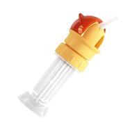 Adaptateur Bec Verseur Avec Paille Pour Gourde Couvercle compact gobelet à | Embout en silicone pour goulot Compact en Silicone Doux, Protège la Bouche des