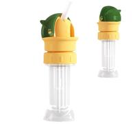 Adaptateur Bec Verseur Avec Paille Pour Gourde Couvercles Compacts En | Adaptateur Bec Silicone Bouteille Couvercles Compacts Pour Tasse À Bec, Protège-Bouche, Capuchons