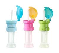 Adaptateur Bouteille Eau Enfant - Pro | Bouchon Paille Universel Anti-Fuite Portable 10.24" | Embout De Bouteille En Silicone Pour Boisson Lait Voyage Camping École Voiture Haute Performance