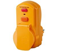 Adaptateur Brennenstuhl 1290660 1 prise Euro 2 broches 16 A IP54 jaune