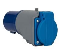 Adaptateur caravane femelle 16A vers mâle CEE17 - Protec